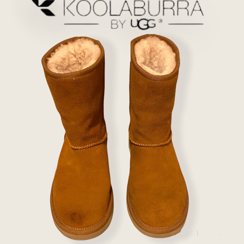 Koolaburra Brown Suede Boots by UGG. Women’s Size:6 Classic Short 1017090